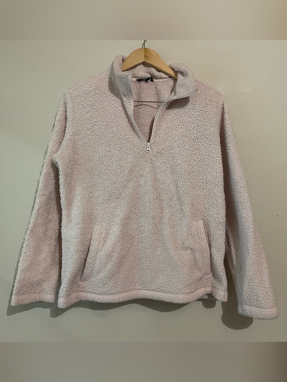 ⚠️ George | Fuzzy Quarter Zip Sweater